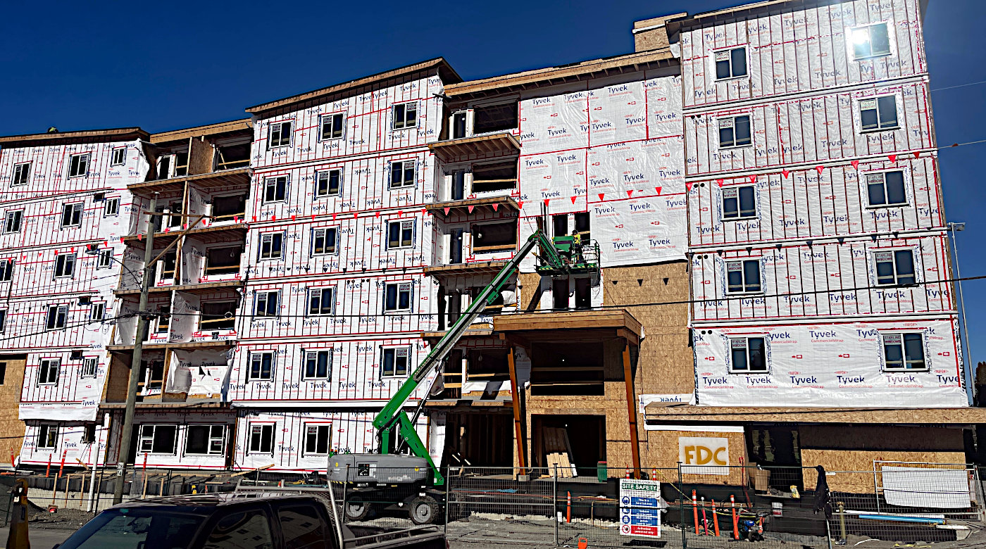 Langford BC Apartments under construction - Braywood Place Apartments